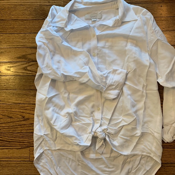 Maternity button down tunic - Picture 2 of 2